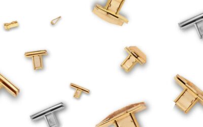 Chiusure in oro a cassetta per bracciali e collane