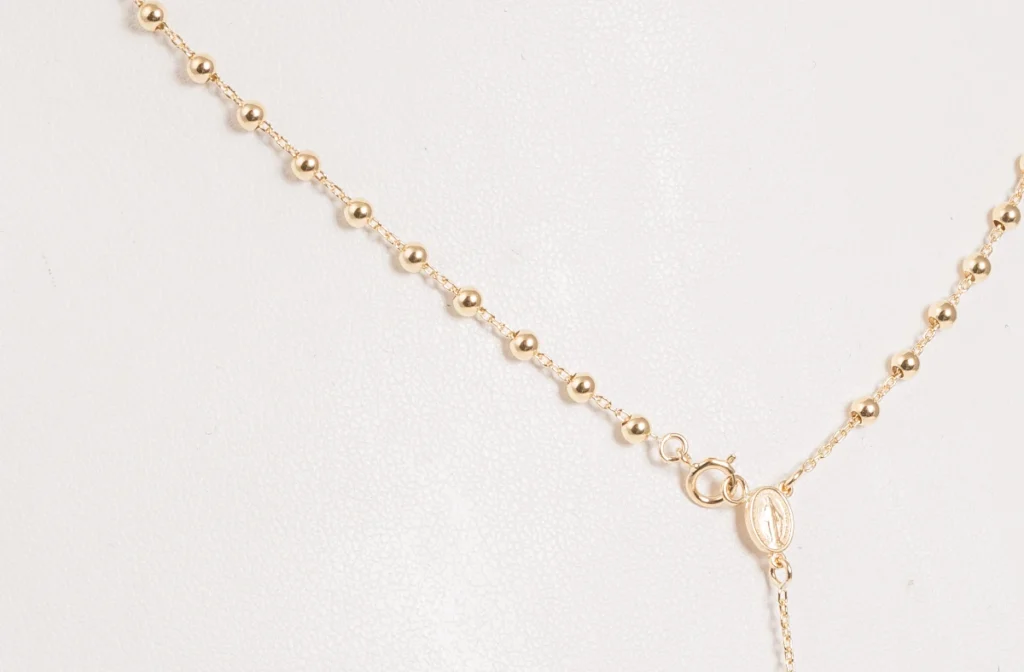 Gold Rosary Quadrifoglio S.p.a. NR-0326L042 Goldsmithery [Rosario Collection]
